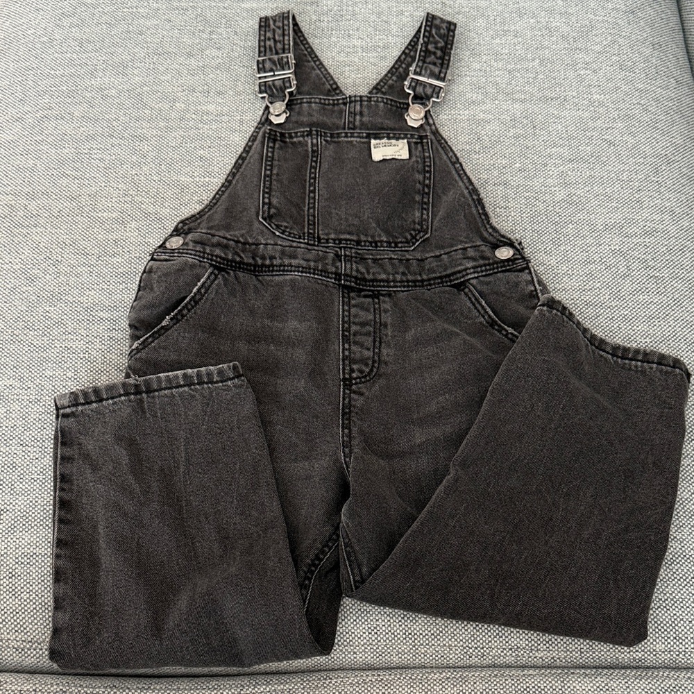 Trendy Zara Kids Black Overalls